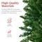 Best Choice Products Unlit Pencil Christmas Tree, Spruce Style Holiday Décor w/ Metal Base